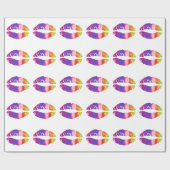 Regenboogliften Cadeaupapier (Vlak)