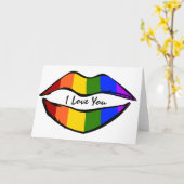 Regenboogliften Kaart (Gele Bloem)