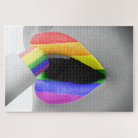 Regenboogliften Legpuzzel (Horizontaal)