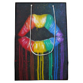 Regenboogliften Medium Cadeauzakje (Achterkant)