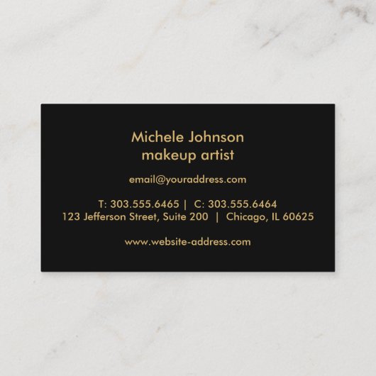 Regenboogliften, met een zwarte kaart klantenkaartje (Achterkant)