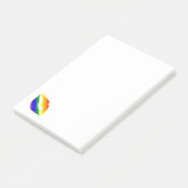 Regenboogliften Post-it® Notes (Schuin)