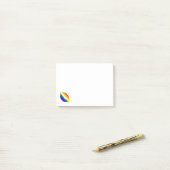 Regenboogliften Post-it® Notes (Op bureau)