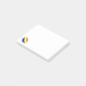 Regenboogliften Post-it® Notes (Schuin)