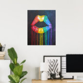 Regenboogliften Poster (Thuiskantoor)
