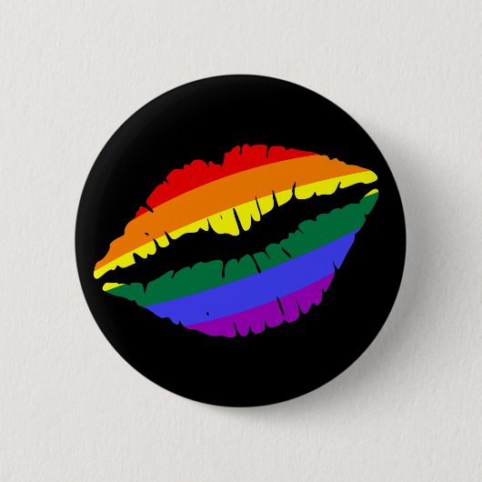 Regenboogliften Ronde Button 5,7 Cm (Voorkant)