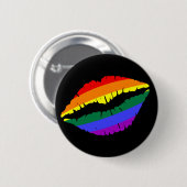 Regenboogliften Ronde Button 5,7 Cm (Voorkant /achterkant)