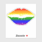 Regenboogliften Sticker (Vel)