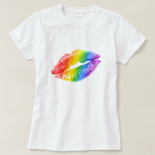 Regenboogliften T-shirt (Design voorkant)