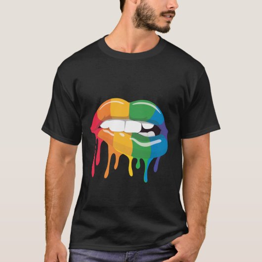 Regenboogliften T-shirt (Voorkant)