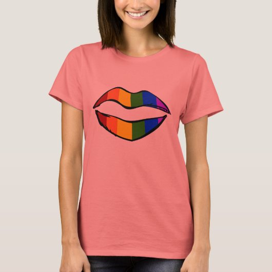 Regenboogliften T-shirt (Voorkant)