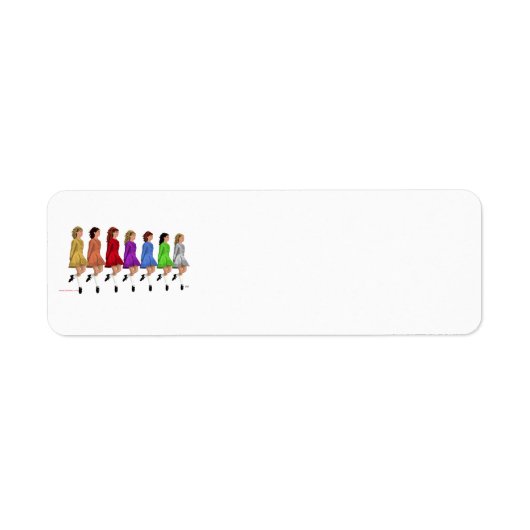 Regenbooglijn Etiket (Voorkant)