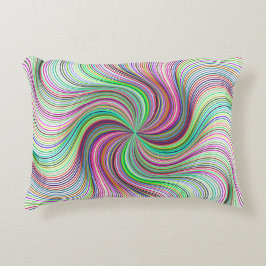 Regenbooglijnen Accent Kussen