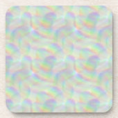 Regenbooglijnen Bier Onderzetter (Voorkant)