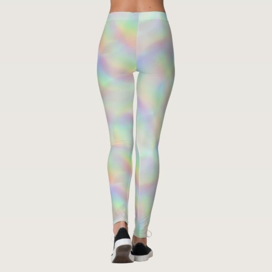 Regenbooglijnen Leggings (Achterkant)