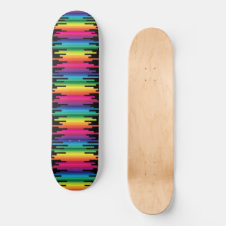 Regenbooglijnen Skateboard