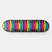 Regenbooglijnen Skateboard (Horizontaal)