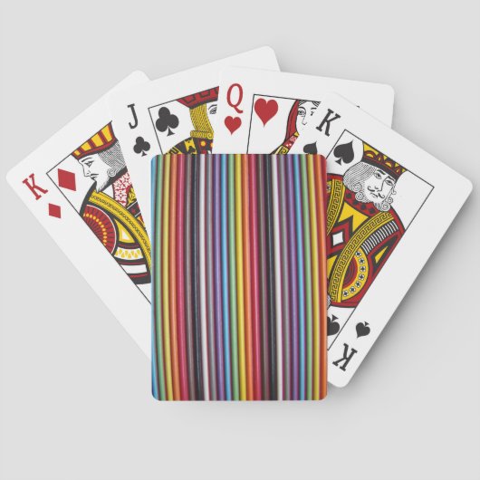 Regenbooglint kabelafspeelkaarten speelkaarten (Achterkant)