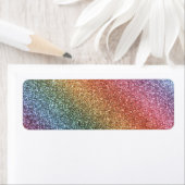 Regenboogliter Etiket (Insitu)