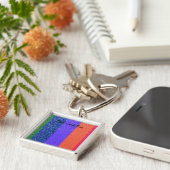 Regenboogliter Sleutelhanger (Zijkant)