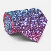 Regenboogliter Stropdas (Opgerold)