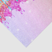 Regenbooglitter-heldere kleurenglans voor de verja tissuepapier (Detail)