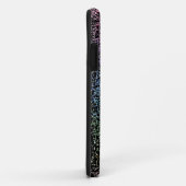 regenbooglitter iphone 5 hoesje (Achterkant/rechts)