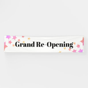 Regenbooglitter Stars Sparkle Grand Re-opening Spandoek