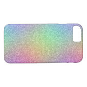 Regenbooglittereffect Case-Mate iPhone Case (Achterkant (Horizontaal))