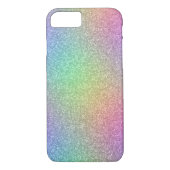 Regenbooglittereffect Case-Mate iPhone Case (Achterkant)