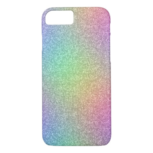 Regenbooglittereffect Case-Mate iPhone Case (Achterkant)