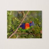 Regenbooglori Legpuzzel (Horizontaal)