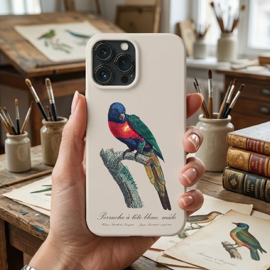 Regenbooglori (mannetje), Trichoglossus Moluccanus Case-Mate iPhone Case