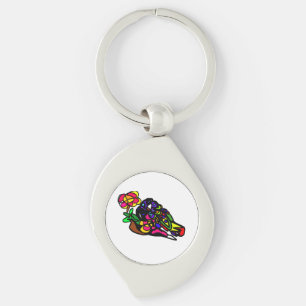 Regenbooglori Sleutelhanger