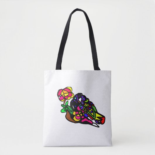Regenbooglori Tote Bag (Voorkant)