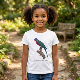 Regenbooglori vrouwtje, Trichoglossus moluccanus T-shirt