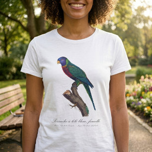 Regenbooglori vrouwtje, Trichoglossus moluccanus T-shirt