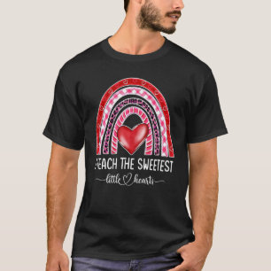Regenboogluipaard harten ik de liefste klep t-shirt