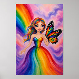 RegenboogMaagd Poster