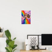 RegenboogMaagd Poster (Thuiskantoor)