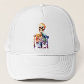 regenboogmaaier trucker pet (Voorkant)