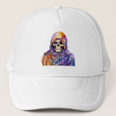 regenboogmaaier trucker pet (Voorkant)