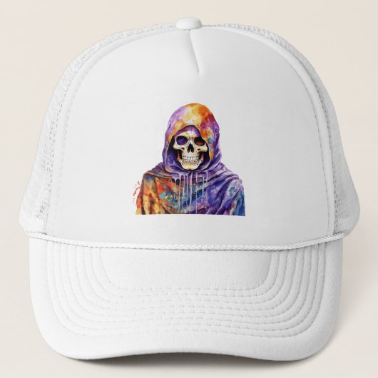 regenboogmaaier trucker pet (Voorkant)