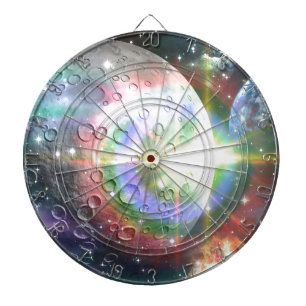regenboogmaan dartbord