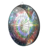 regenboogmaan dartbord (Voorkant Rechts)