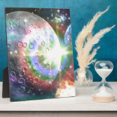 regenboogmaan fotoplaat (Zijkant)