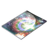 regenboogmaan notitieboek (Linkerzijde)