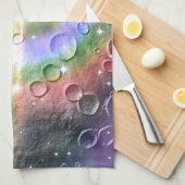 regenboogmaan theedoek (Quarter Fold)