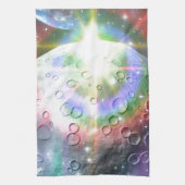 regenboogmaan theedoek (Verticaal)