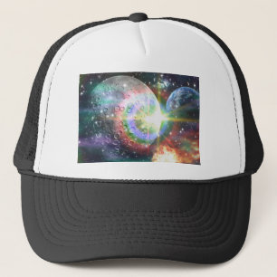 regenboogmaan trucker pet
